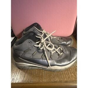 Air Jordon Rime Flight Youth Grey Basketball Shoe Sneaker Youth Size 7